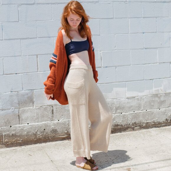 Proud Mary Alpaca Knit Pants - Picture 2 of 3